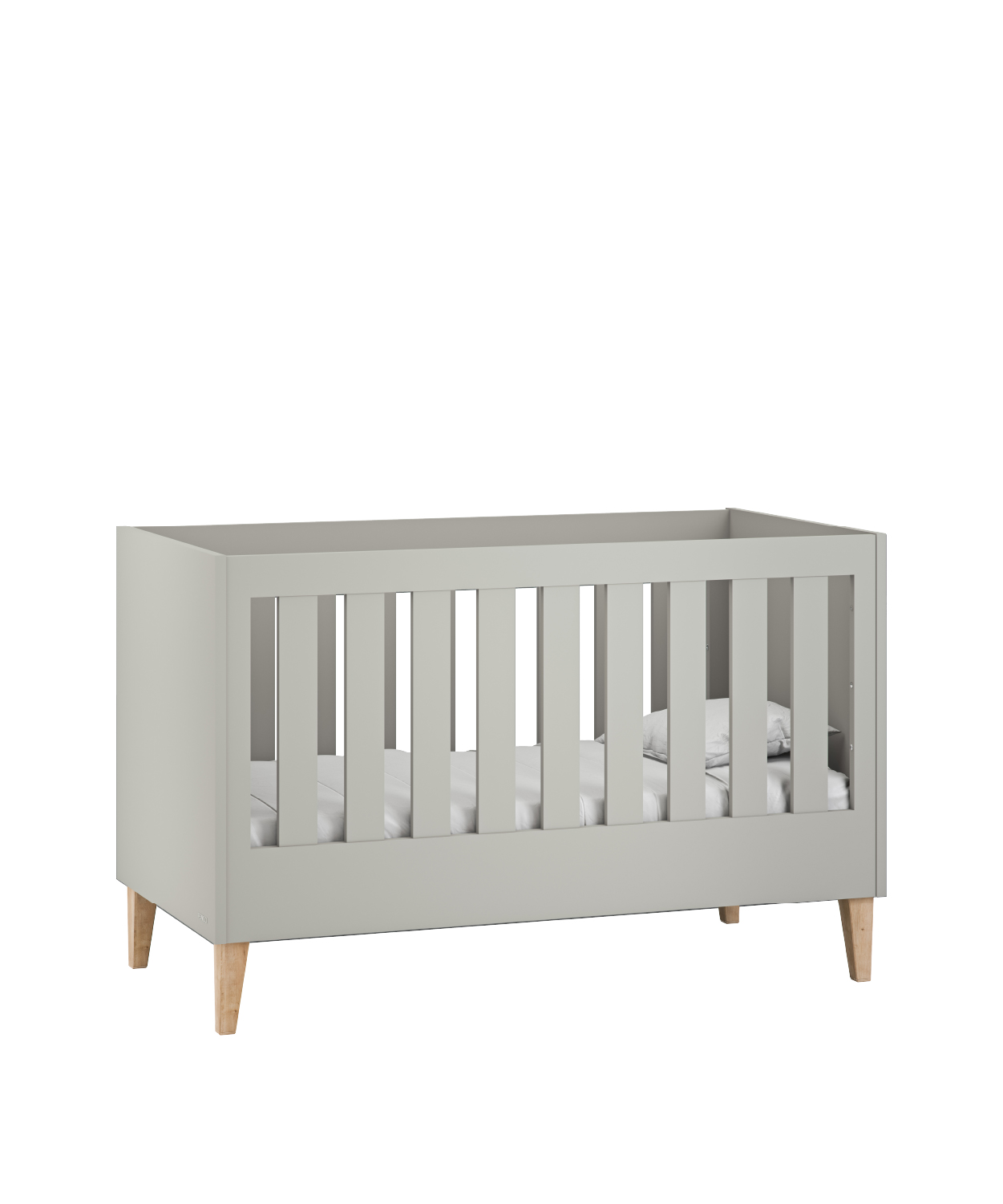 Cot discount bed grey