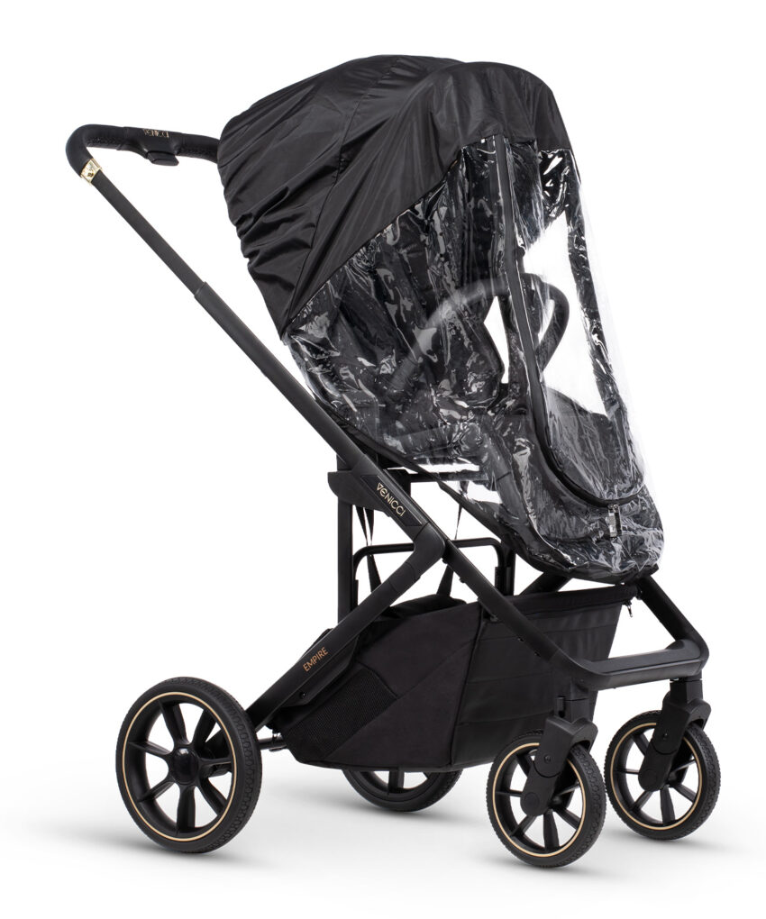 Black venicci pram best sale