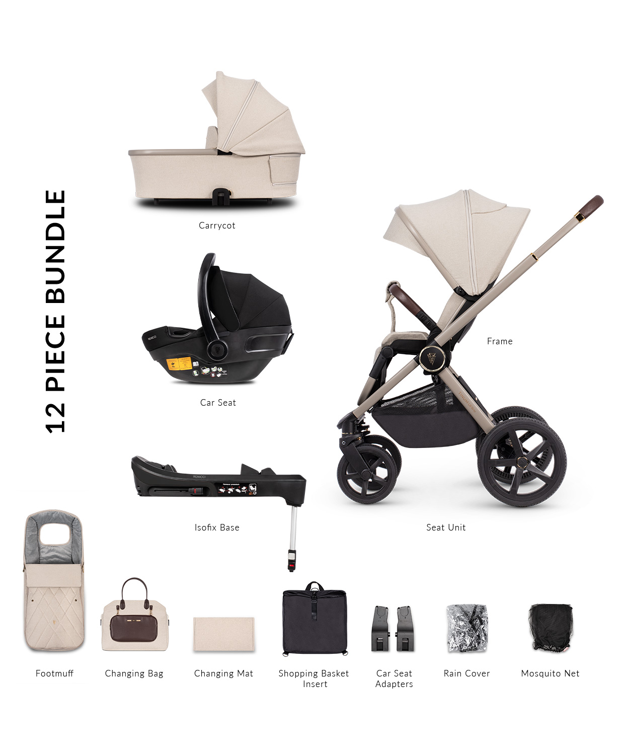 Venicci store pram frame