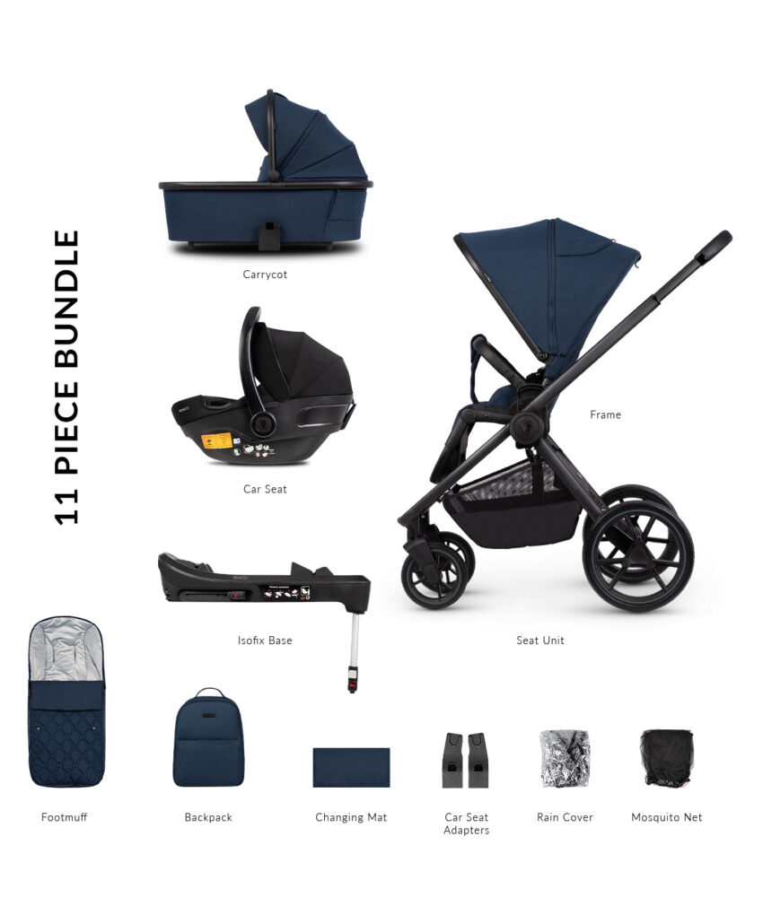 Blue sales venicci pram