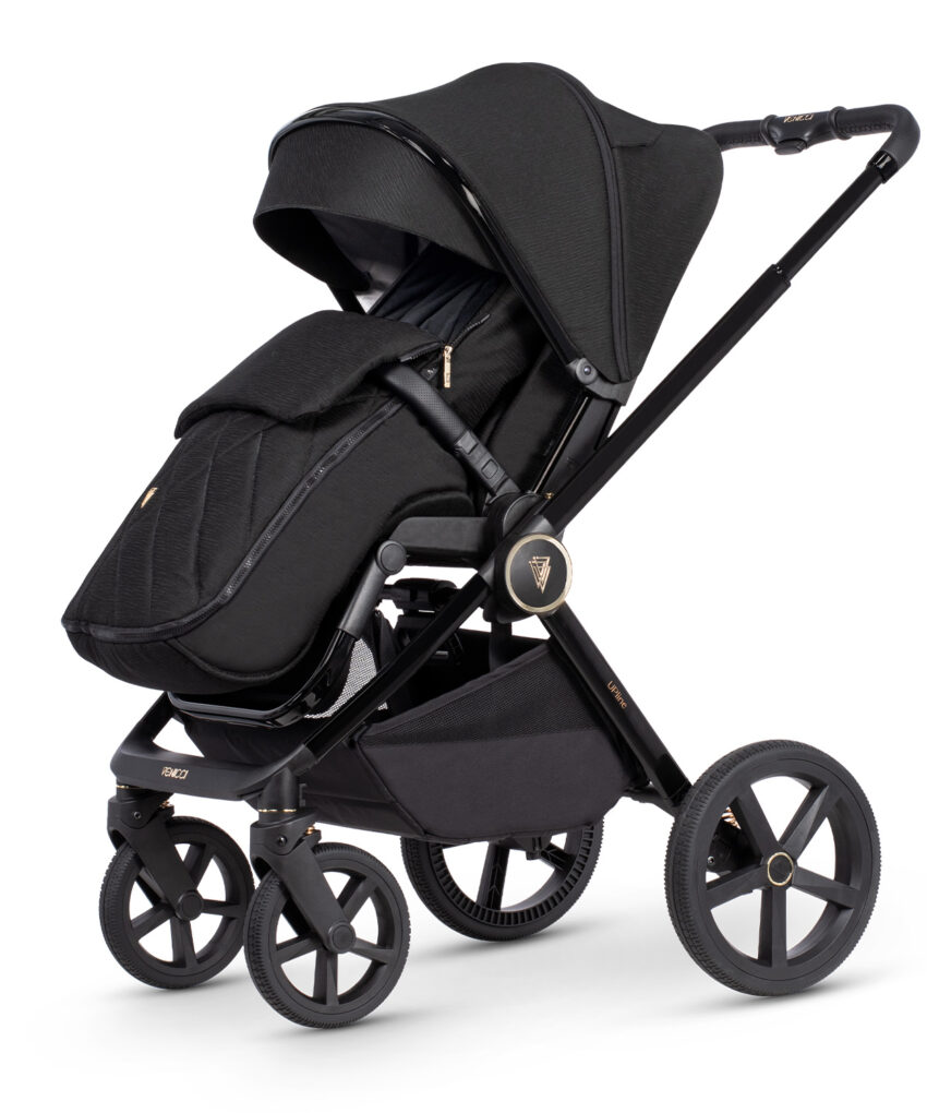 Upline All Black Pram Venicci UK