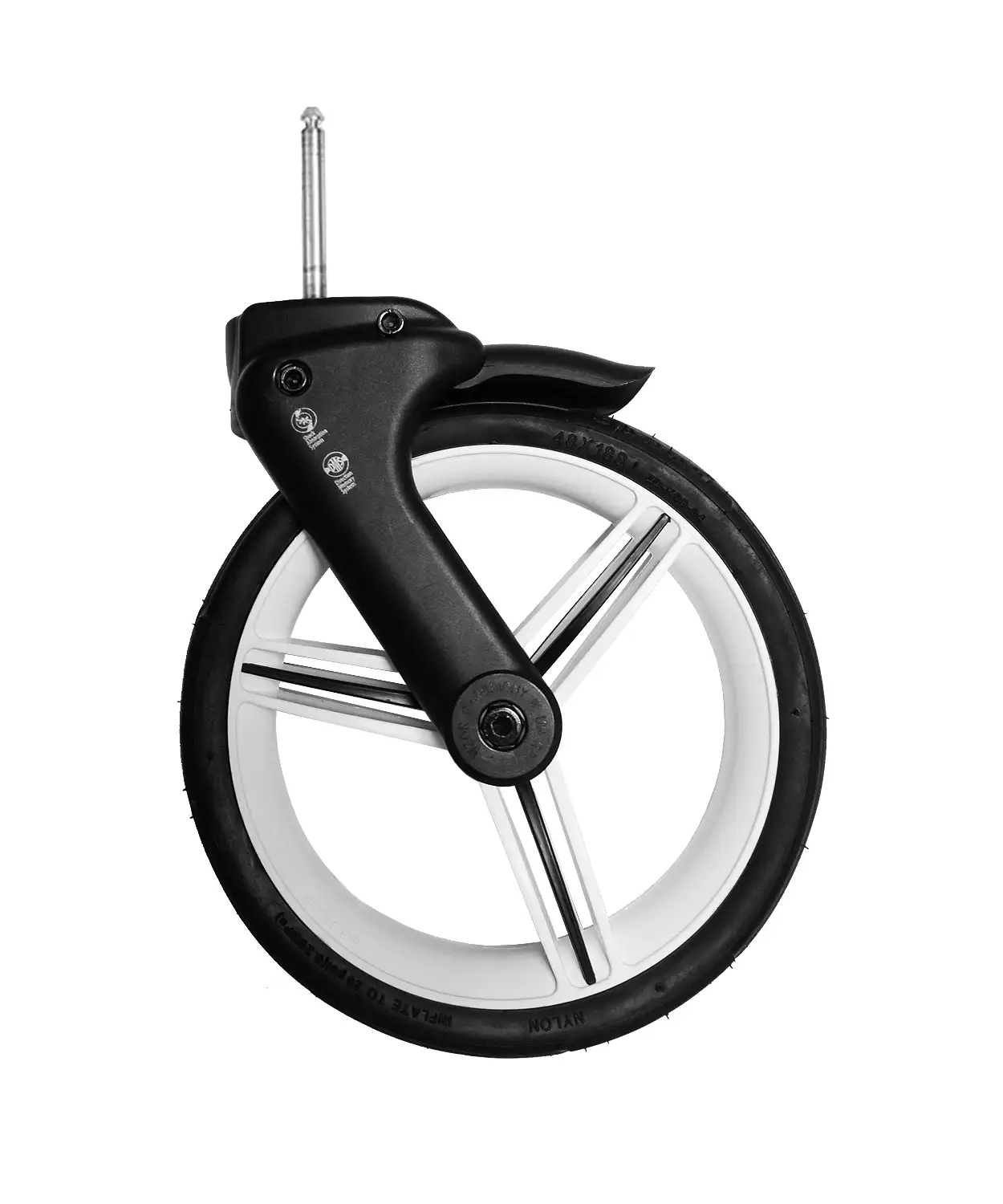 Front White Wheel