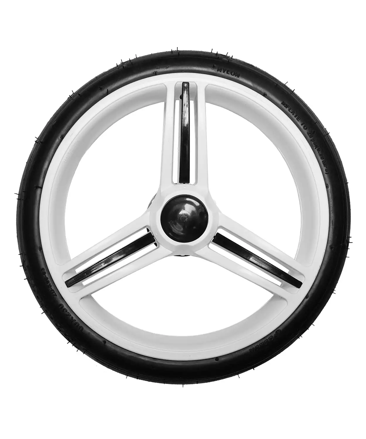 Rear White Wheel