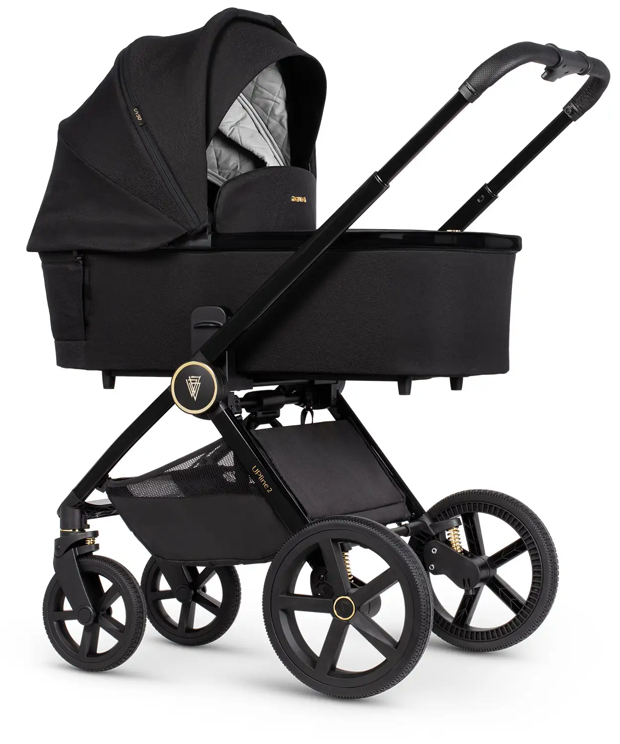 Upline 2 All Black Pram